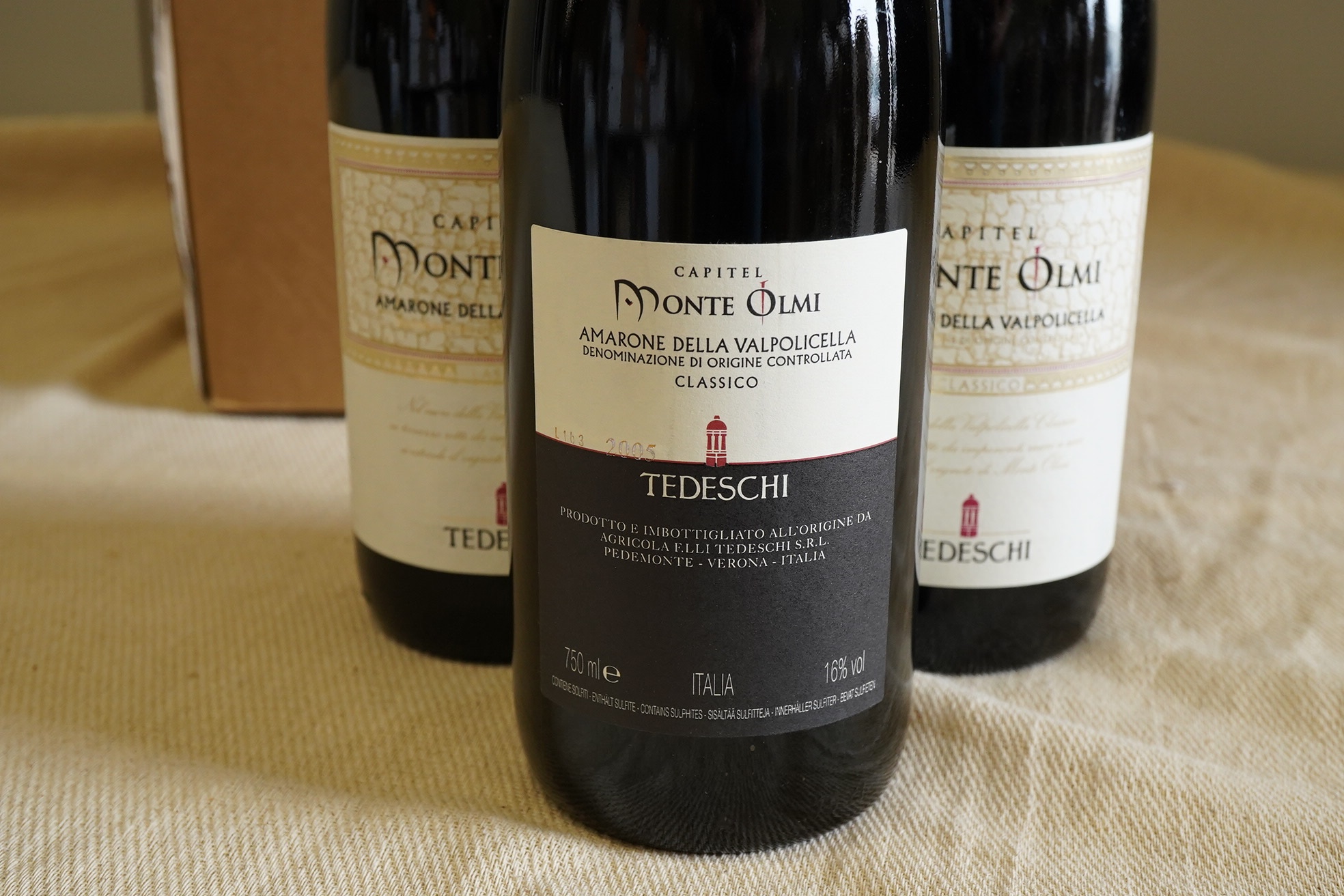 Tedeschi, Amarone della Valpolicella, Monte Olmi, 2005